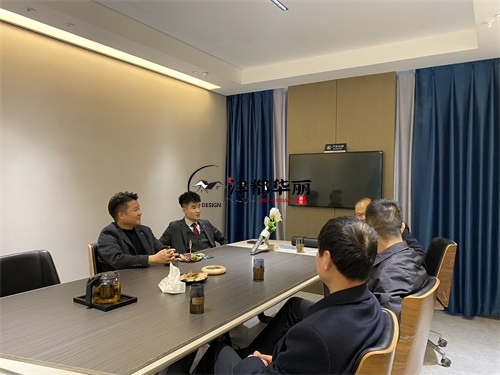 盐池装修公司推荐|盐池兴庆区上级领导视察我司 