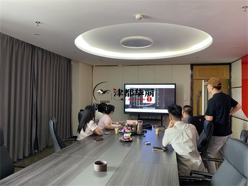 盐池办公楼装修设计项目|津都华丽设计