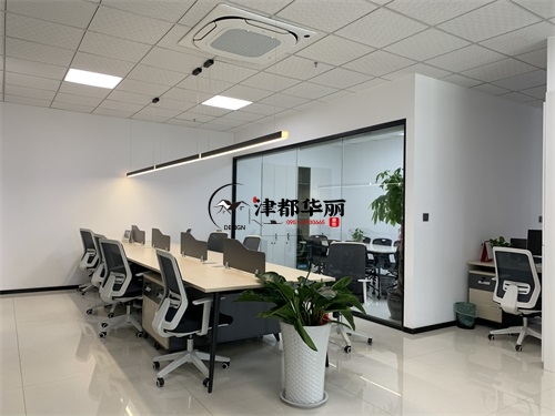 盐池办公室装修设计项目|津都华丽设计