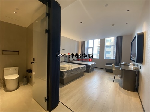 盐池酒店装修设计项目|津都华丽设计