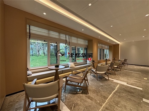 盐池售楼部展厅装修设计项目|津都华丽设计