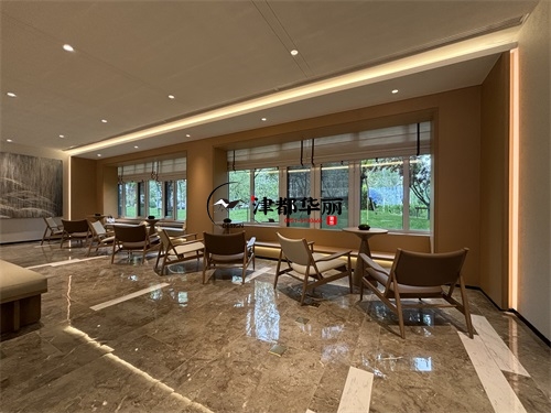 盐池售楼部展厅装修设计项目|津都华丽设计