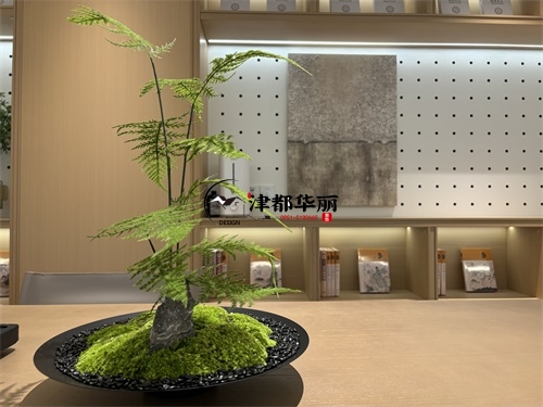 盐池售楼部展厅装修设计项目|津都华丽设计