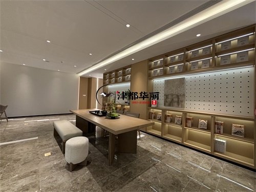 盐池售楼部展厅装修设计项目|津都华丽设计