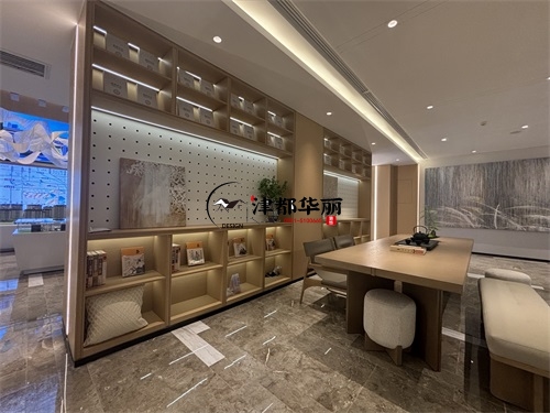 盐池售楼部展厅装修设计项目|津都华丽设计