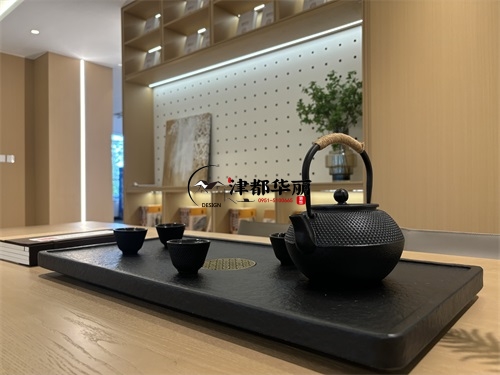 盐池售楼部展厅装修设计项目|津都华丽设计