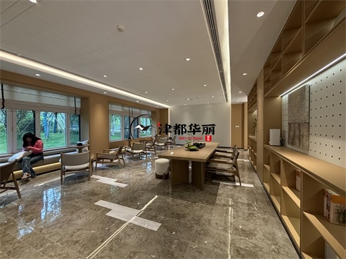 盐池售楼部展厅装修设计项目|津都华丽设计