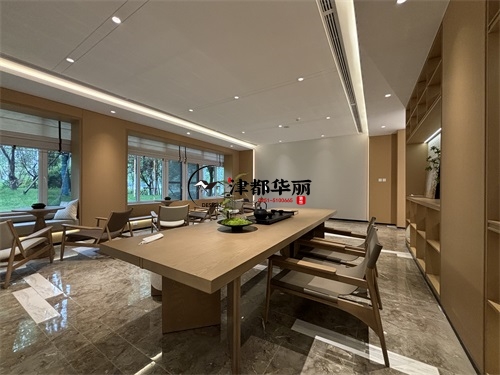 盐池售楼部展厅装修设计项目|津都华丽设计