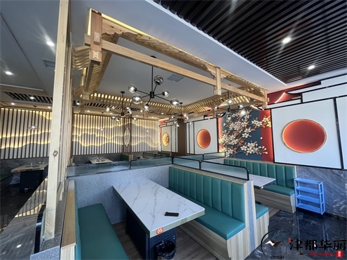 盐池火锅店装修设计项目|津都华丽设计