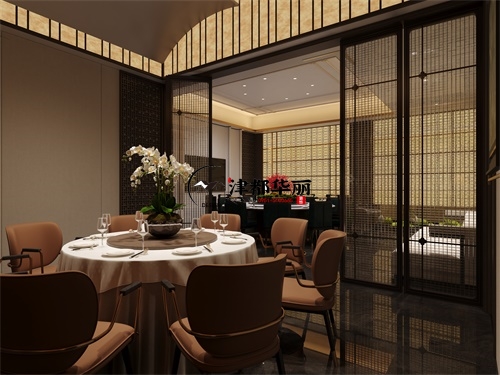 盐池会所装修设计项目|津都华丽设计