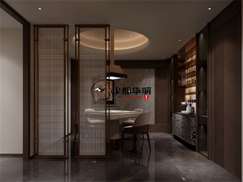 盐池会所装修设计项目|津都华丽设计