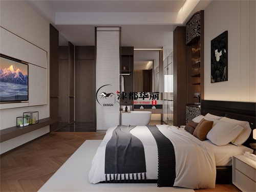 盐池会所装修设计项目|津都华丽设计