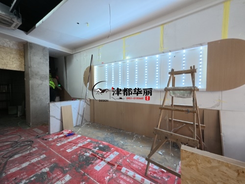 盐池餐厅装修设计项目|津都华丽设计